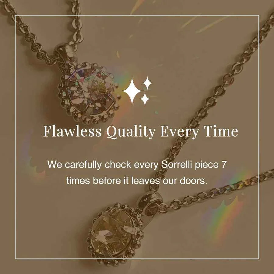 NDS50AGDCH Cushion-Cut Pendant Necklace
