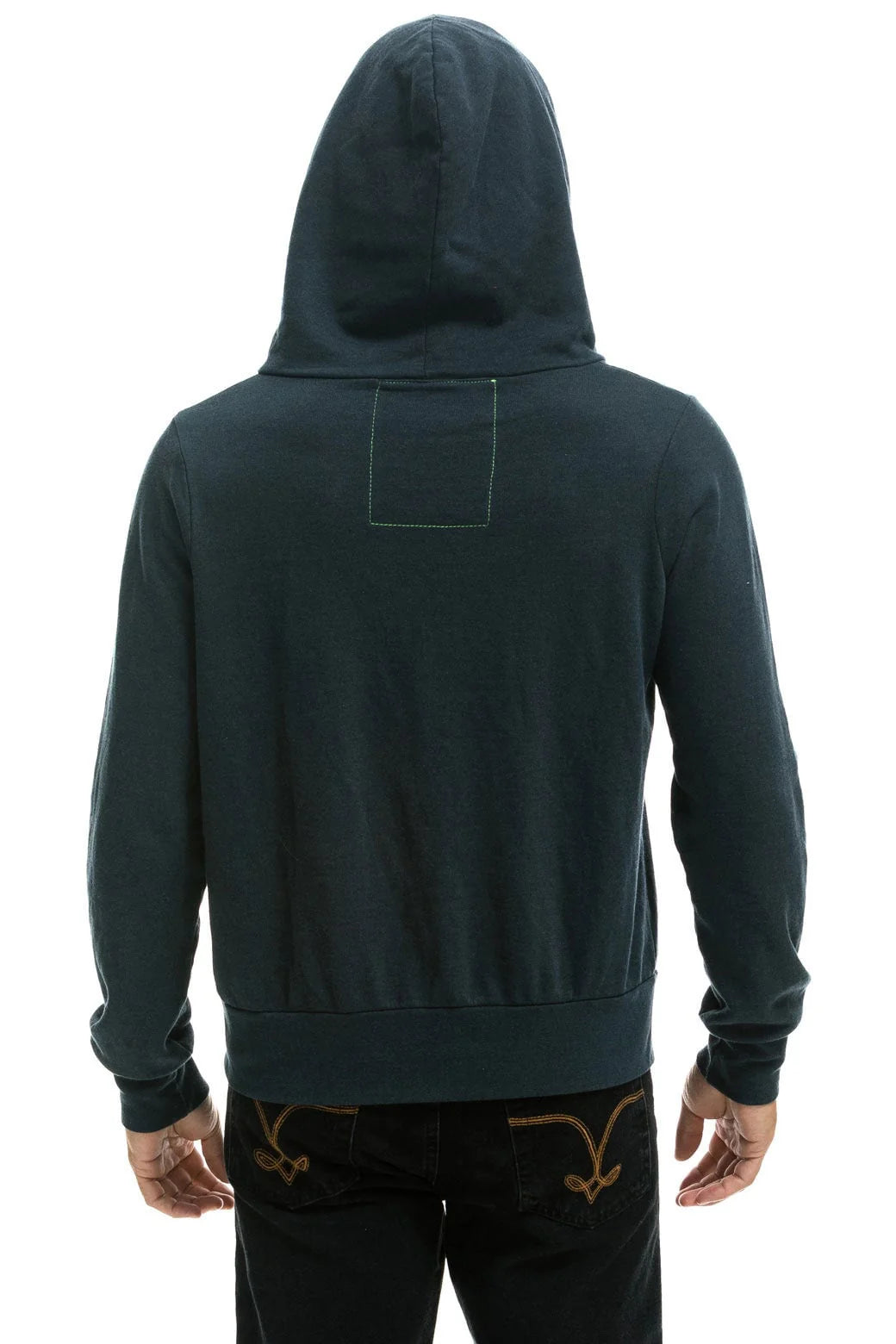 5 Stripe Hoodie Zip Hoodie Charcoal Pink Green - Bella's House Tulsa