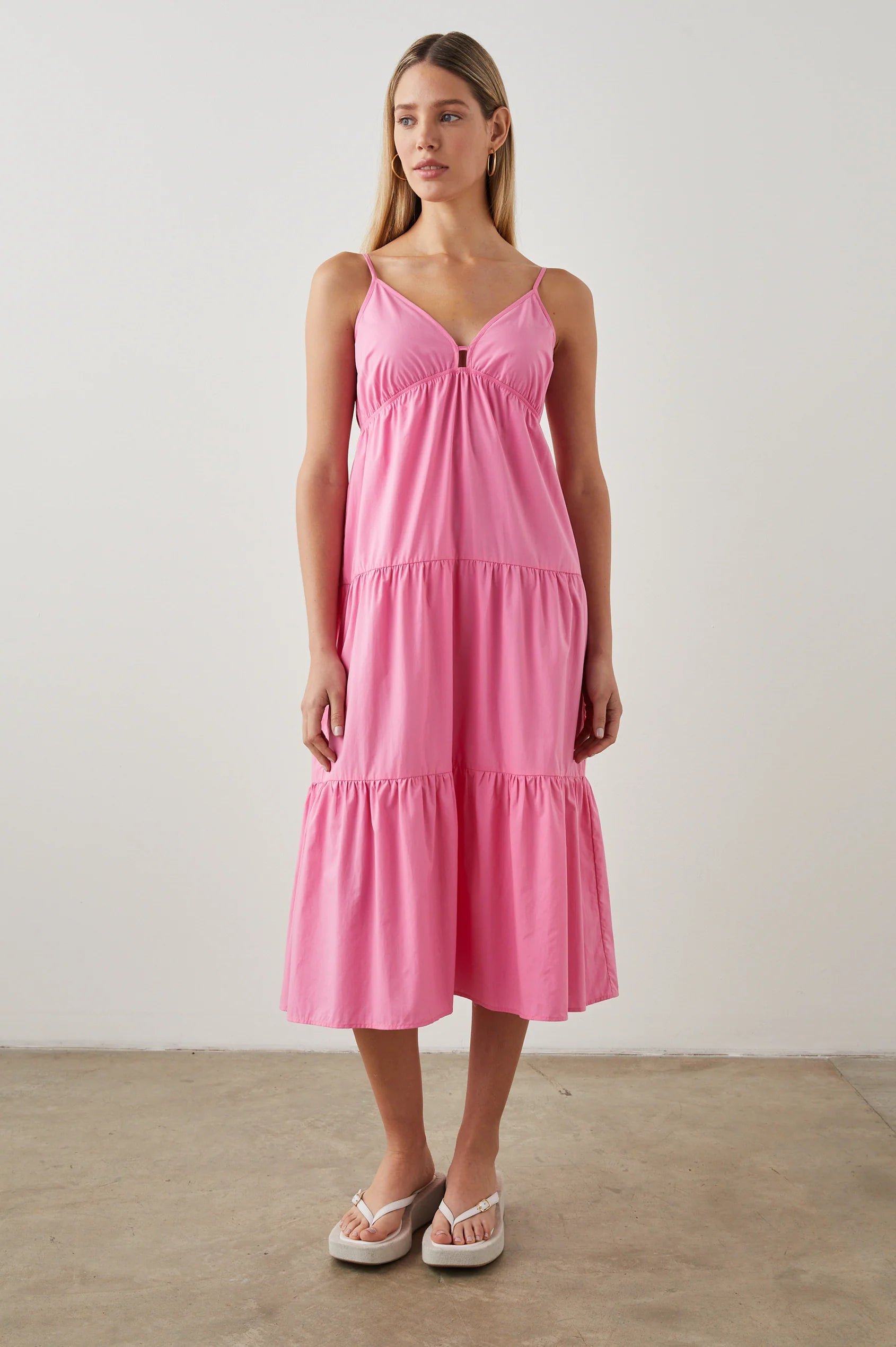 Avril Dress Hot Pink Eco - Bella's House Tulsa