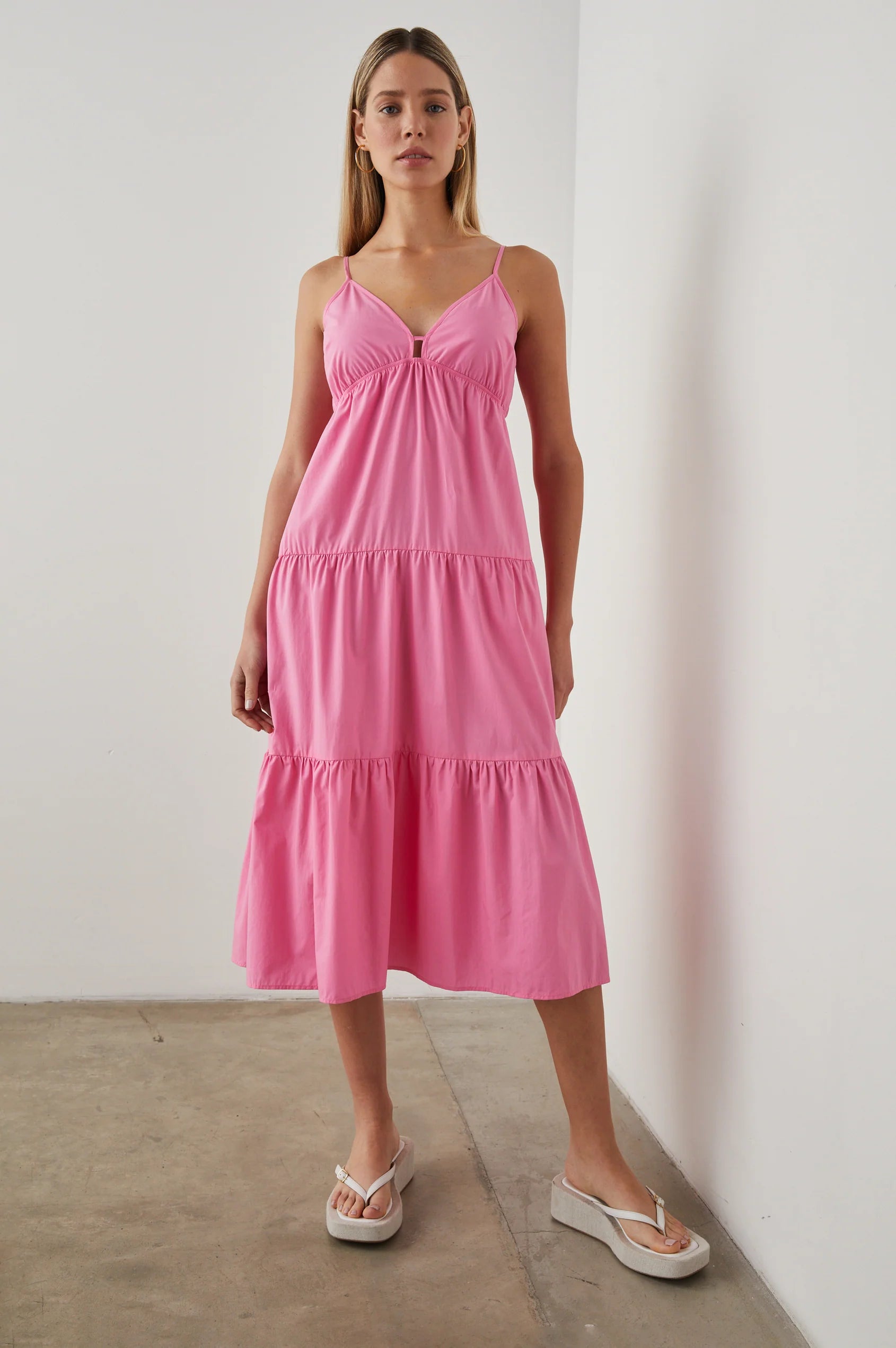 Avril Dress Hot Pink Eco - Bella's House Tulsa