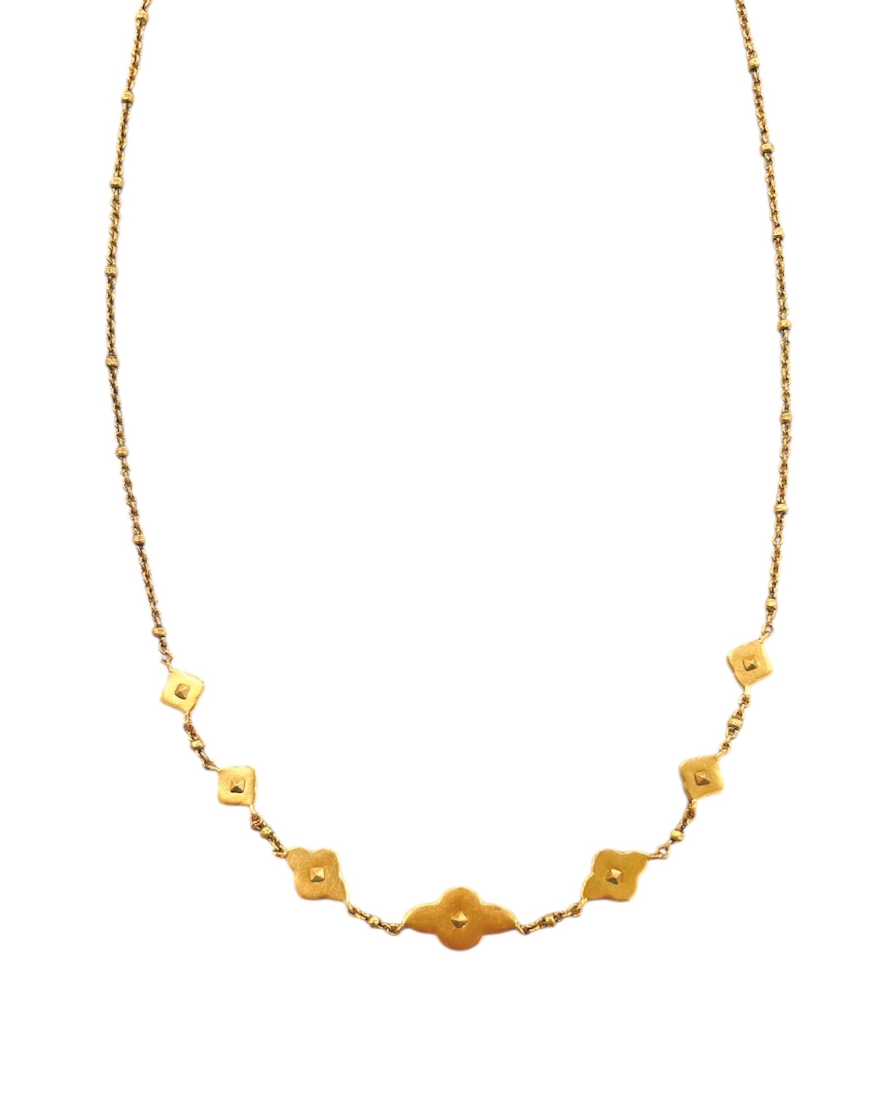 Abbie Vintage Gold Necklace