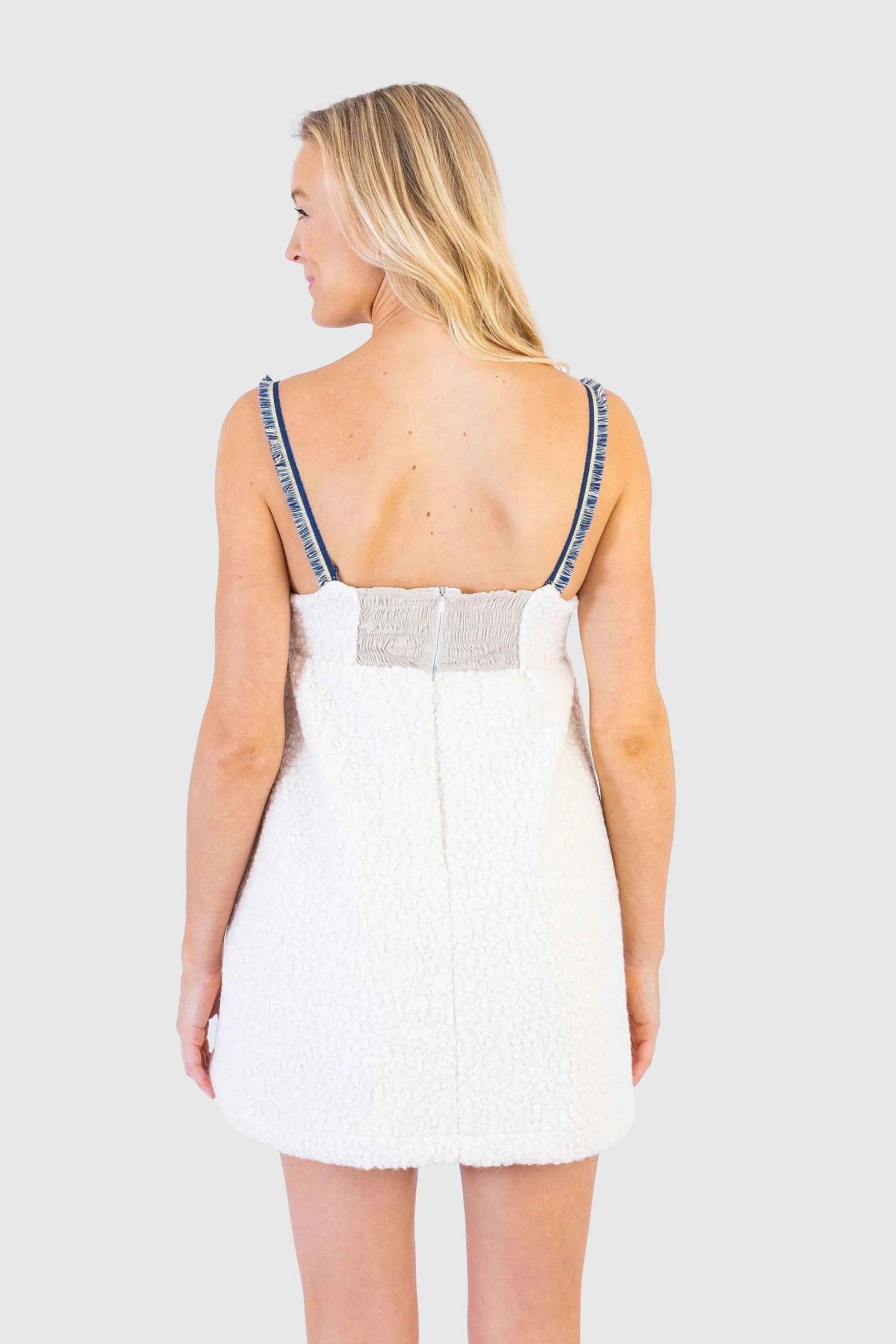 Koch Alexis Dress Ivory Boucle