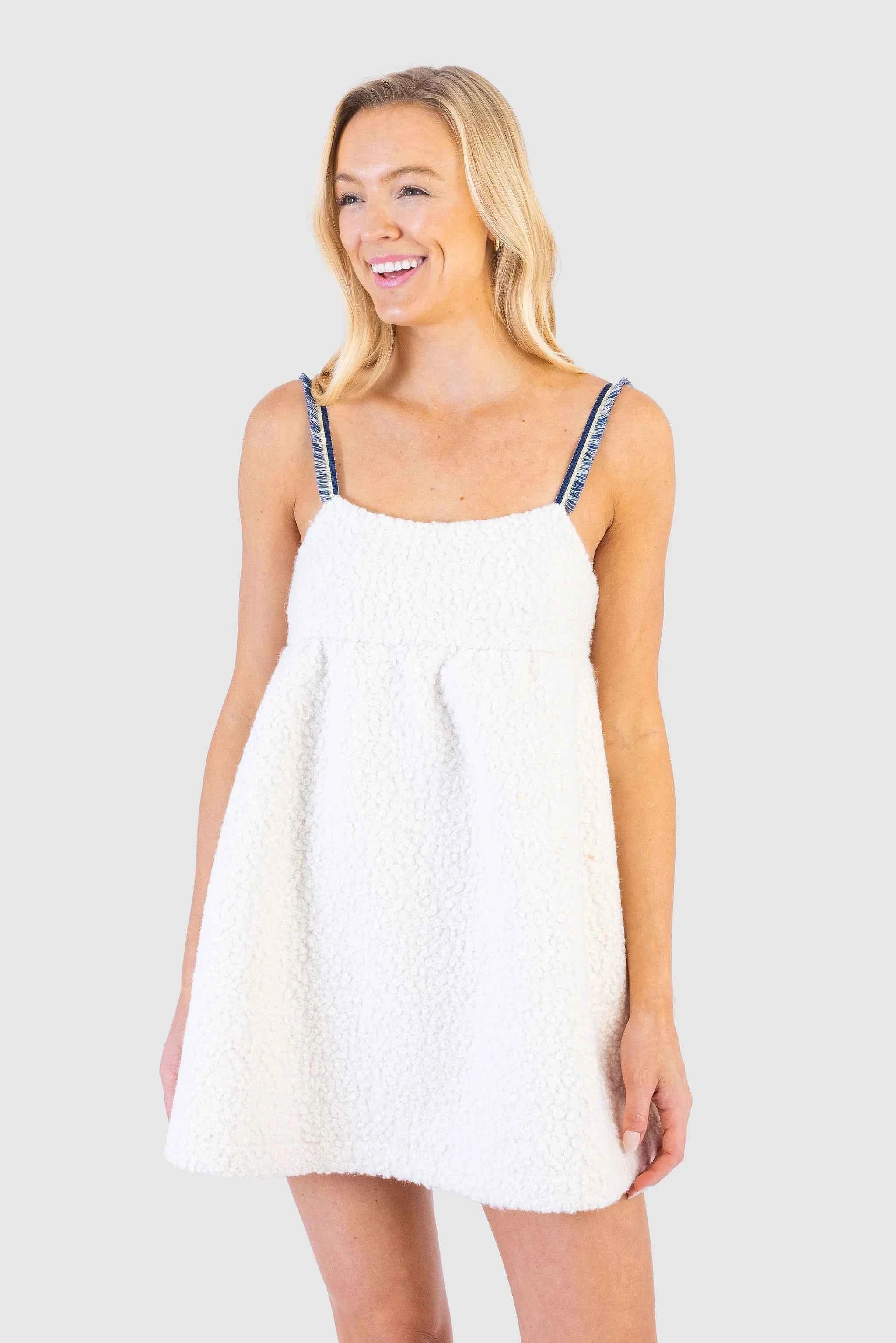 Koch Alexis Dress Ivory Boucle