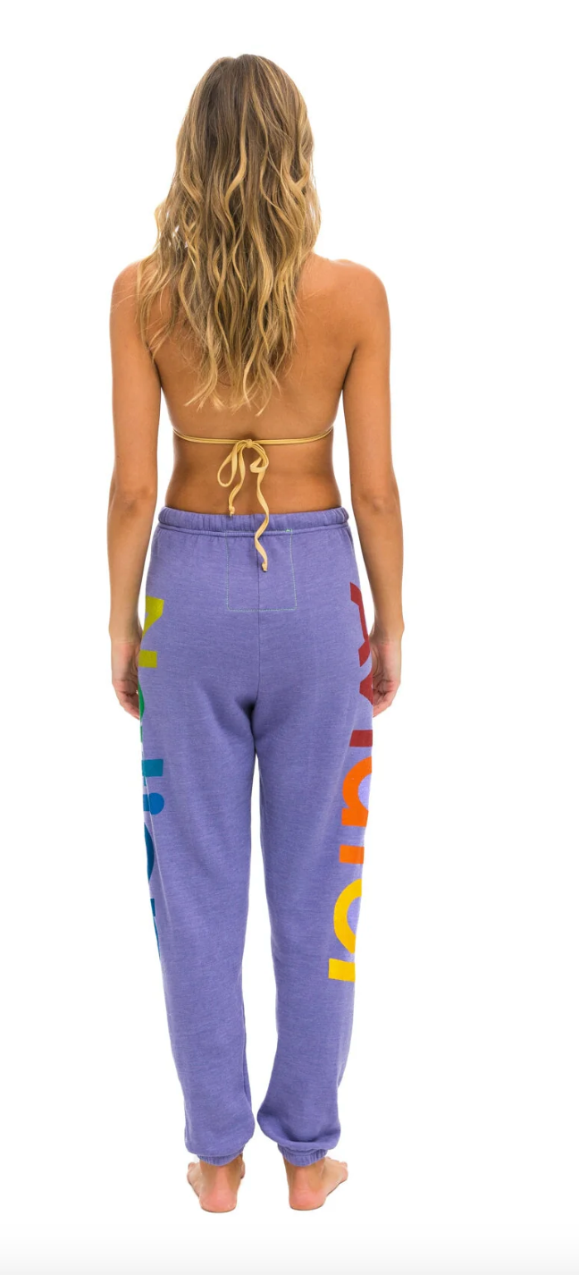 Aviator Nation 2 Women’s Sweatpants Lavender - Bella's House Tulsa
