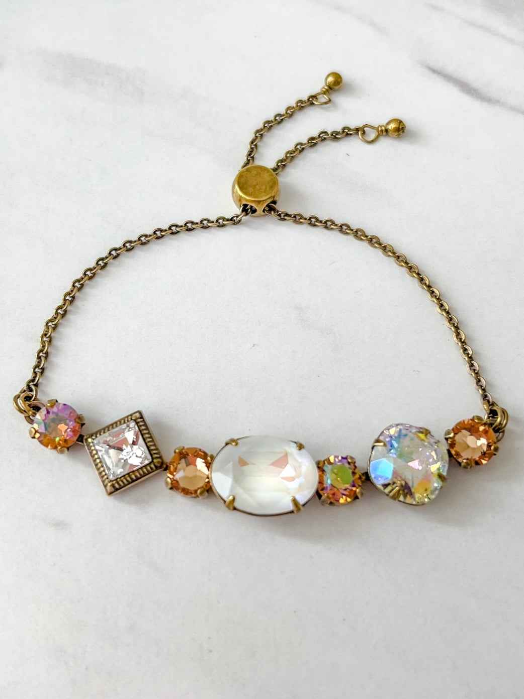 BEA29AGROB Antique Gold Bracelet Rocky Beach