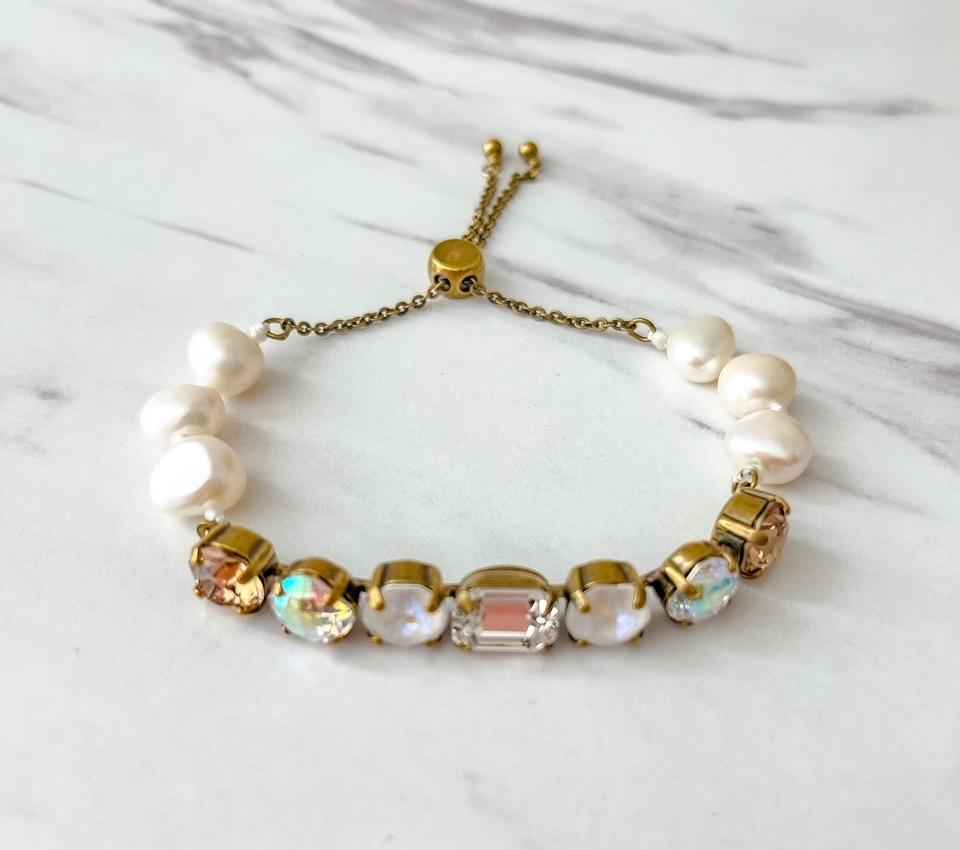 BEC14AGROB Cadenza Slider Bracelet Rocky Beach