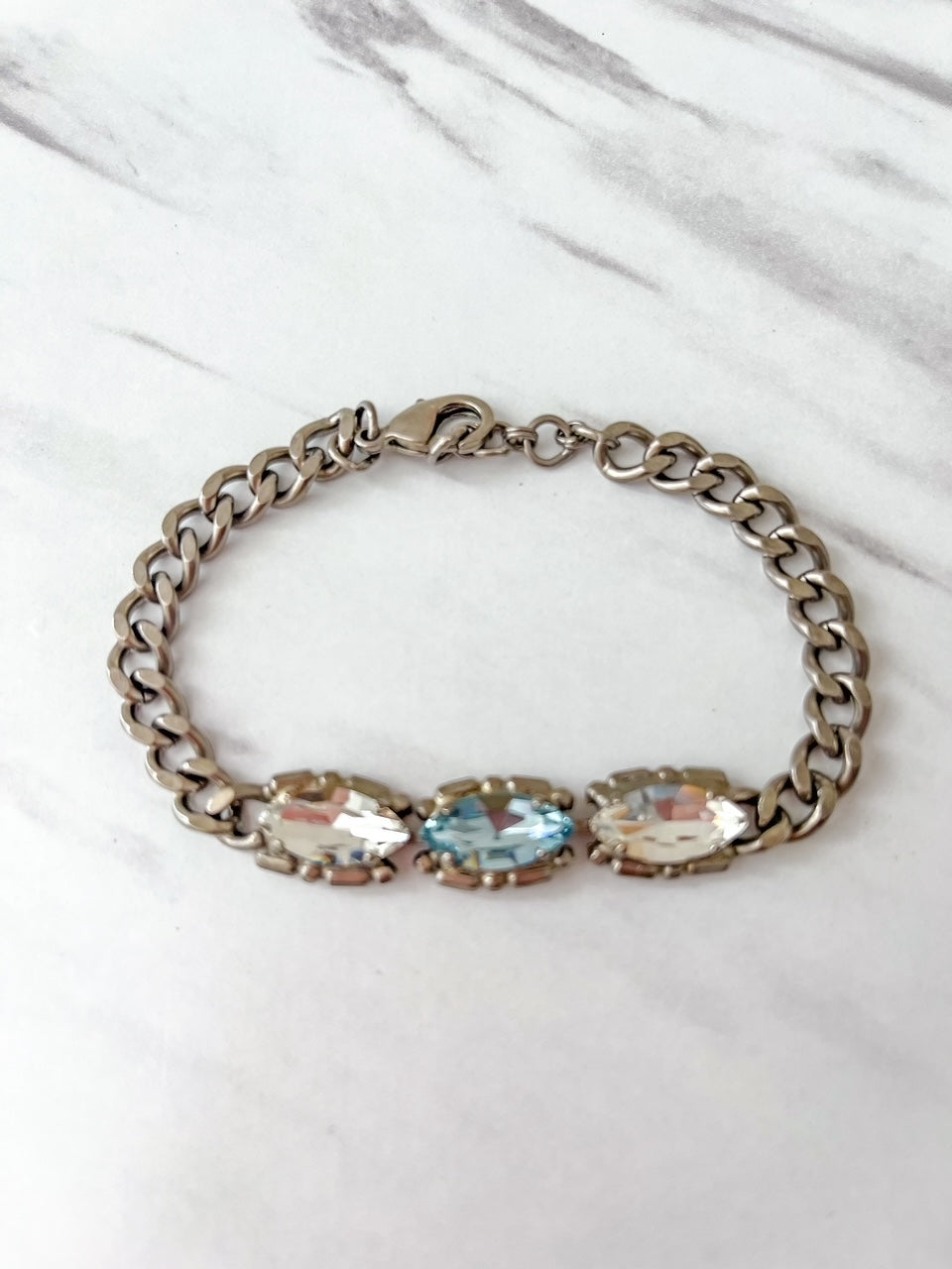 Antique Silver Bracelet Glacier