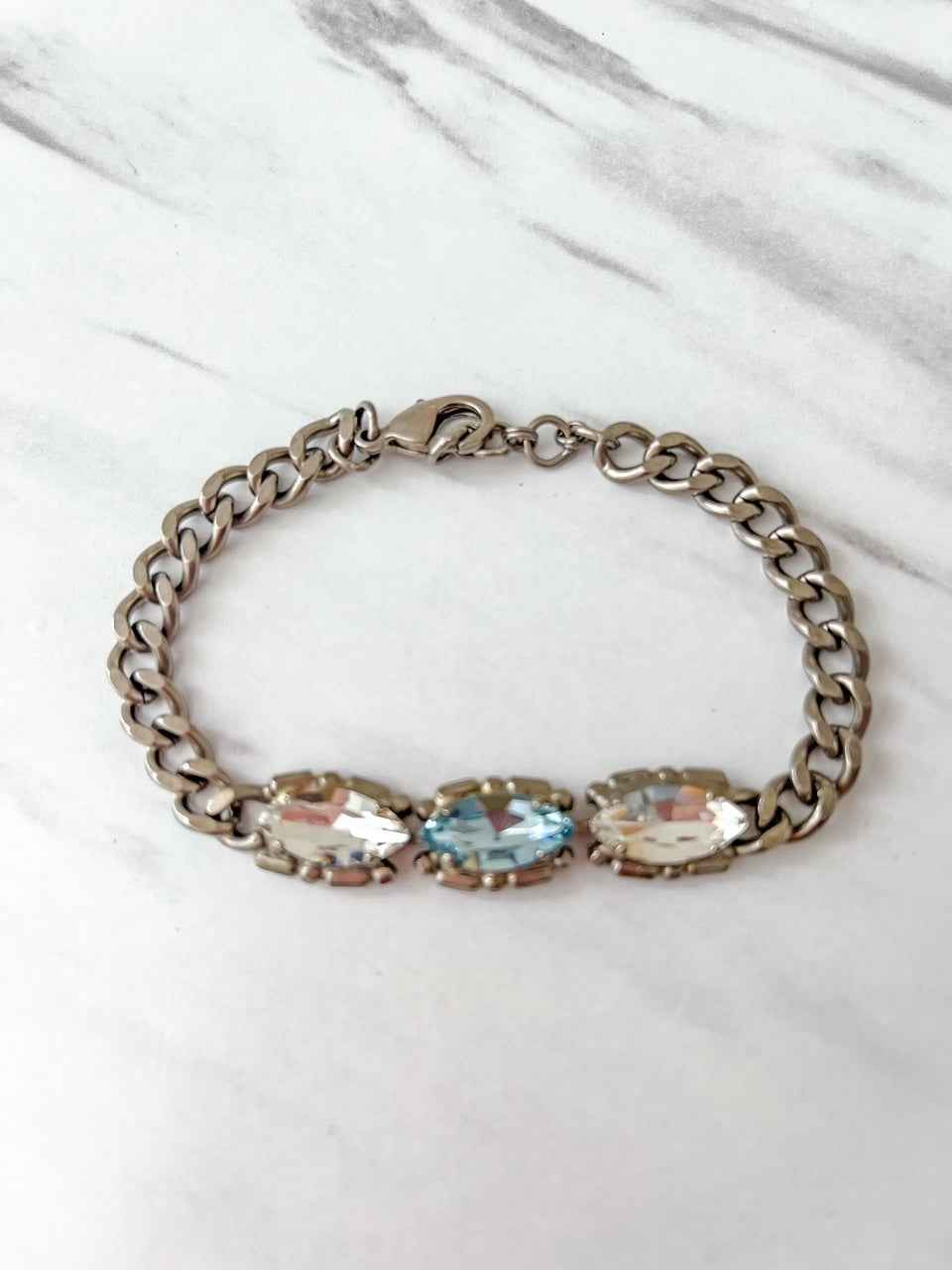 BEF5ASGLC Antique Silver Bracelet Glacier