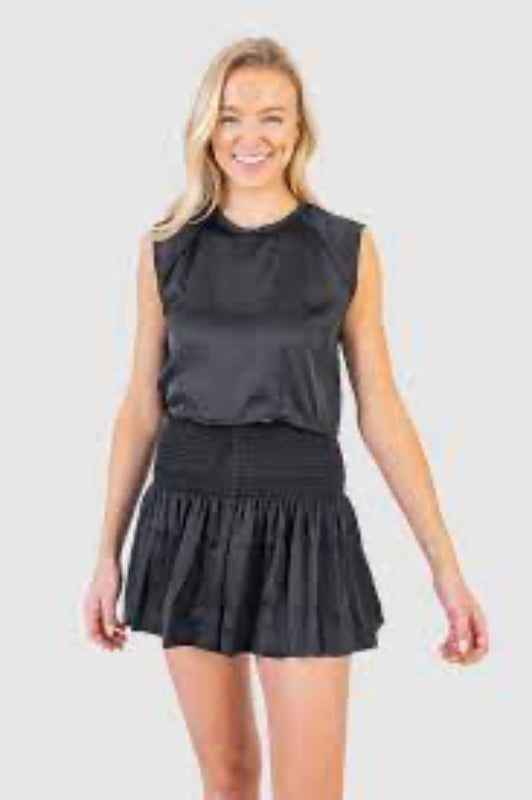 Koch Erica Skirt Black Polysatin