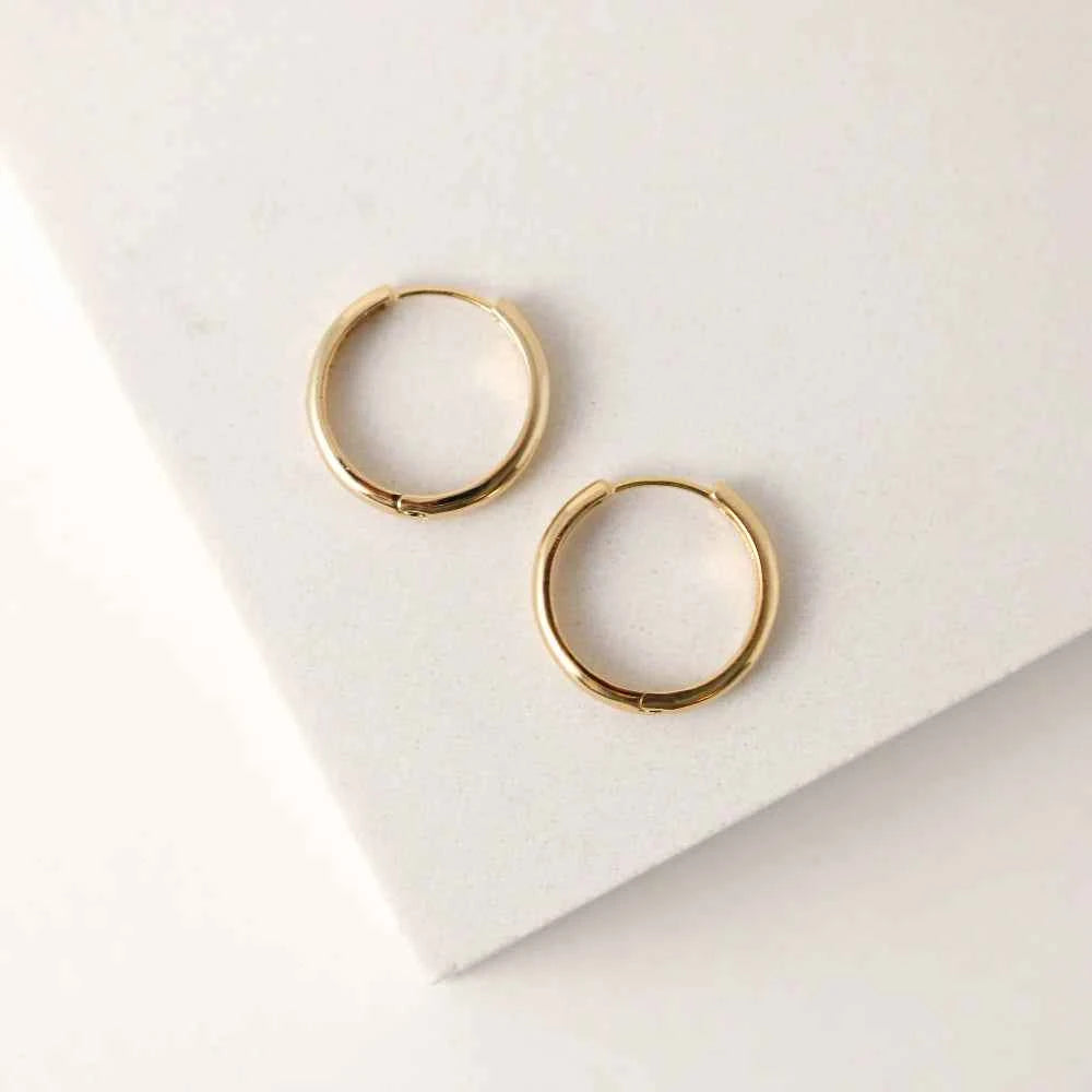 Bea 20mm Hoop Earrings Gold