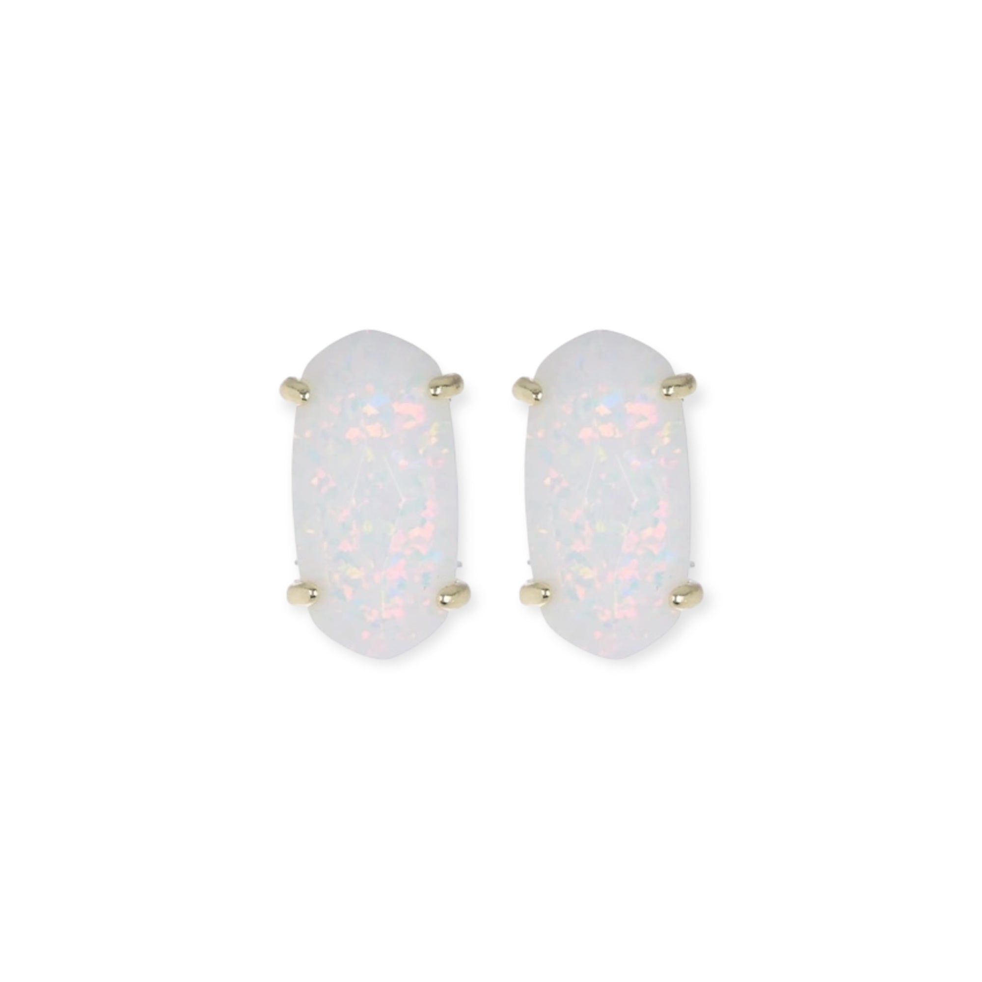 Betty Earrings in Opal