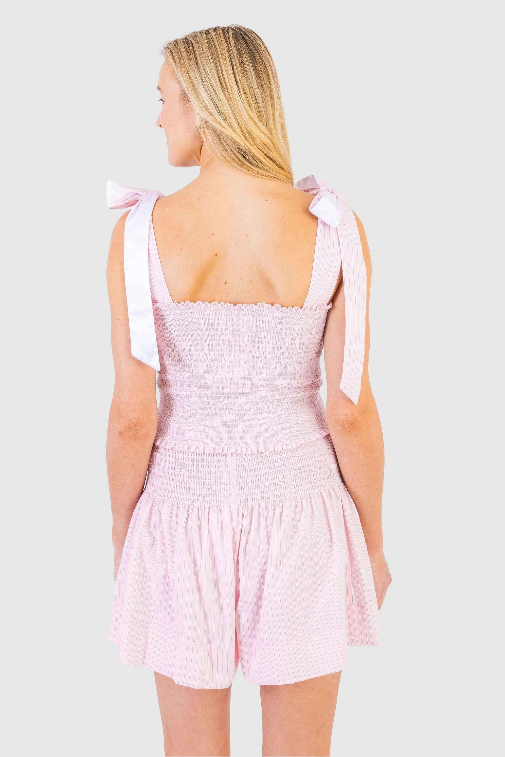 Koch CeCe Top Pale Pink Stripe