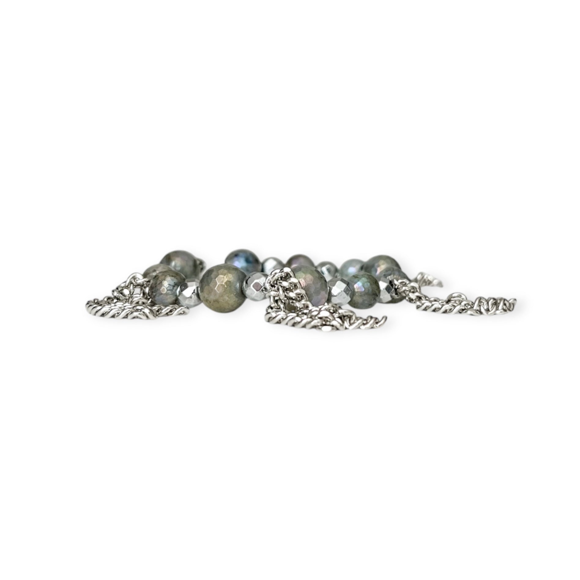 Cha Cha Mystic Multi Stretch Bead & Chain Bracelet