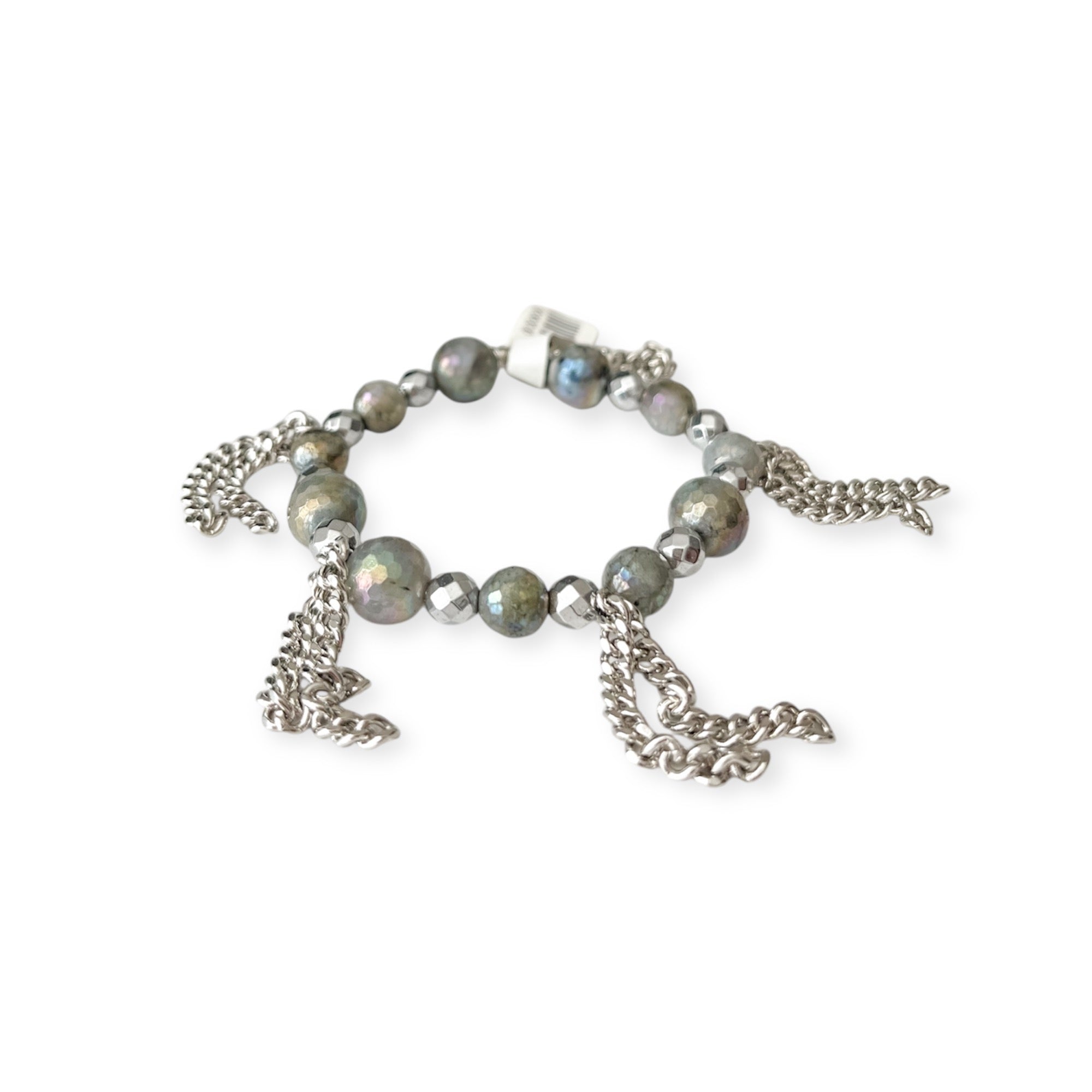 Cha Cha Mystic Multi Stretch Bead & Chain Bracelet