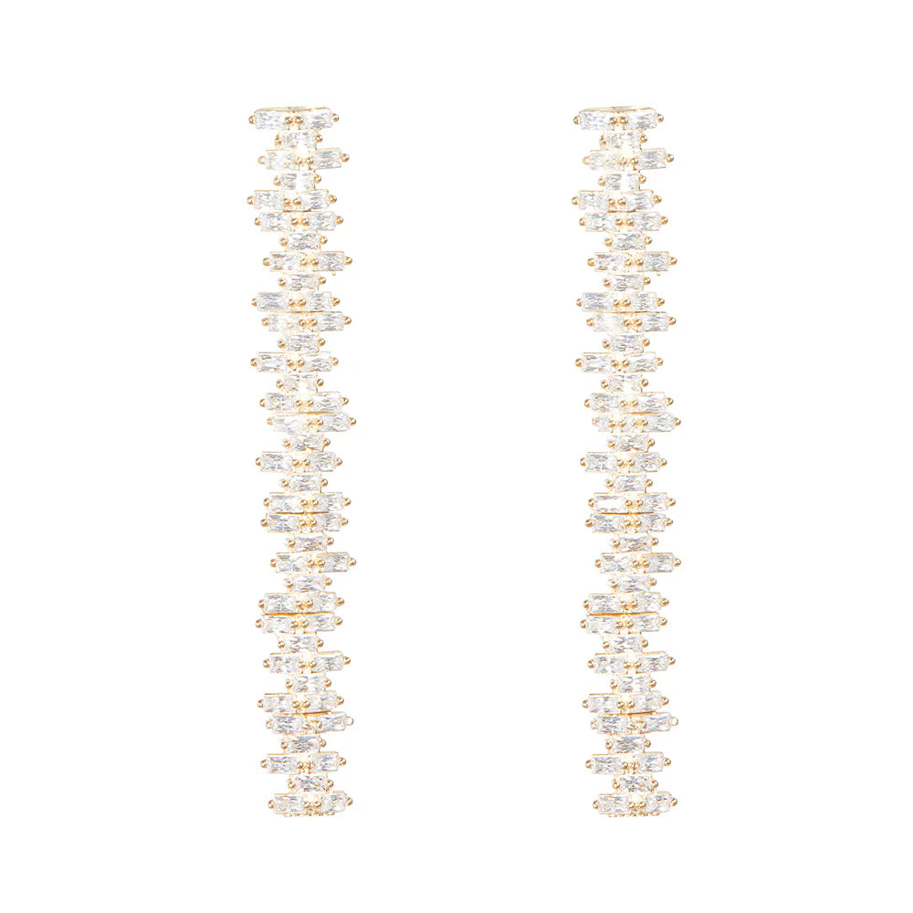 Cindy Earring Gold - Bella's House Tulsa