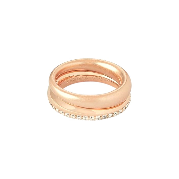 Colette Rose Gold Ring Set