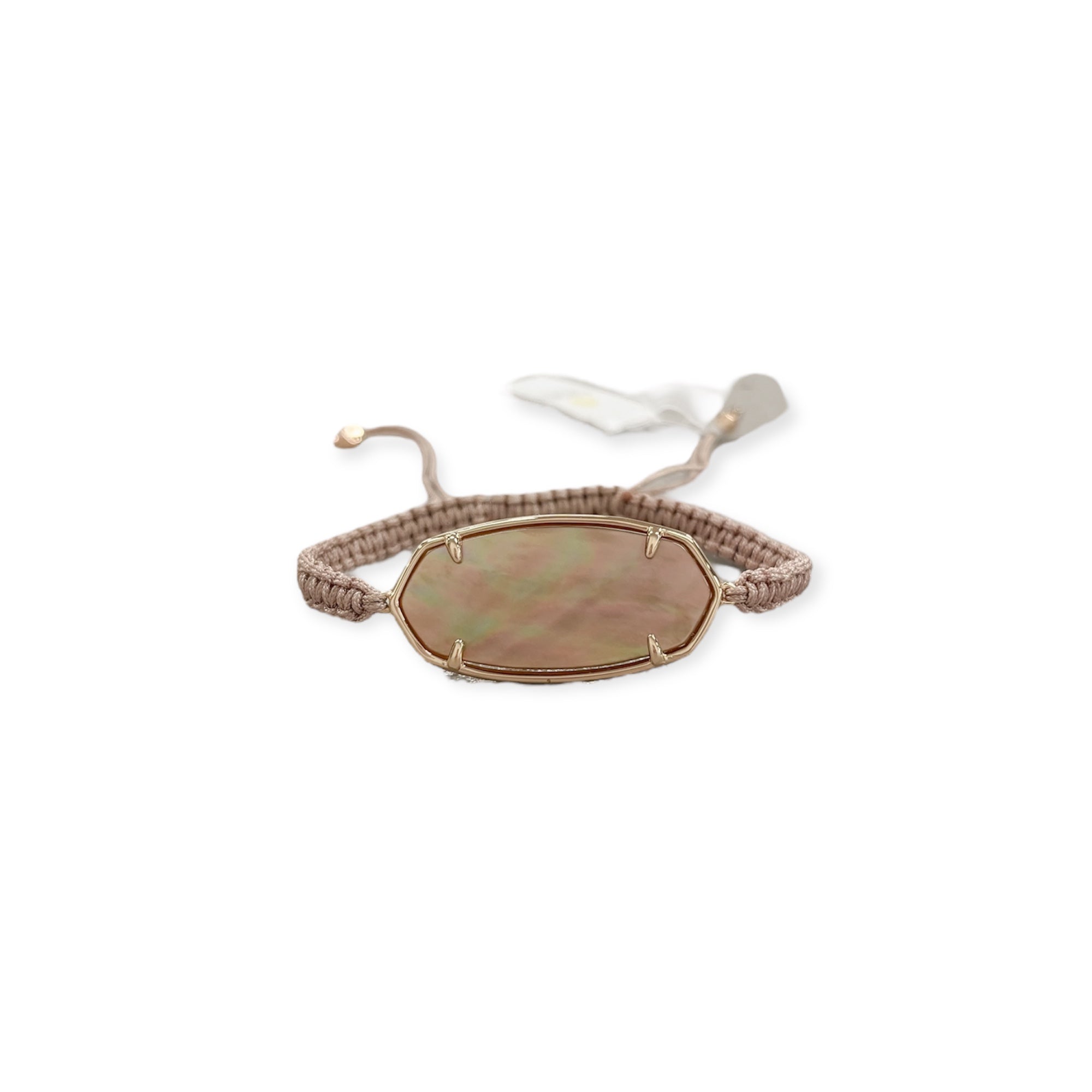 Elle Friendship Bracelet Rose Gold in Rose Mother of Pearl