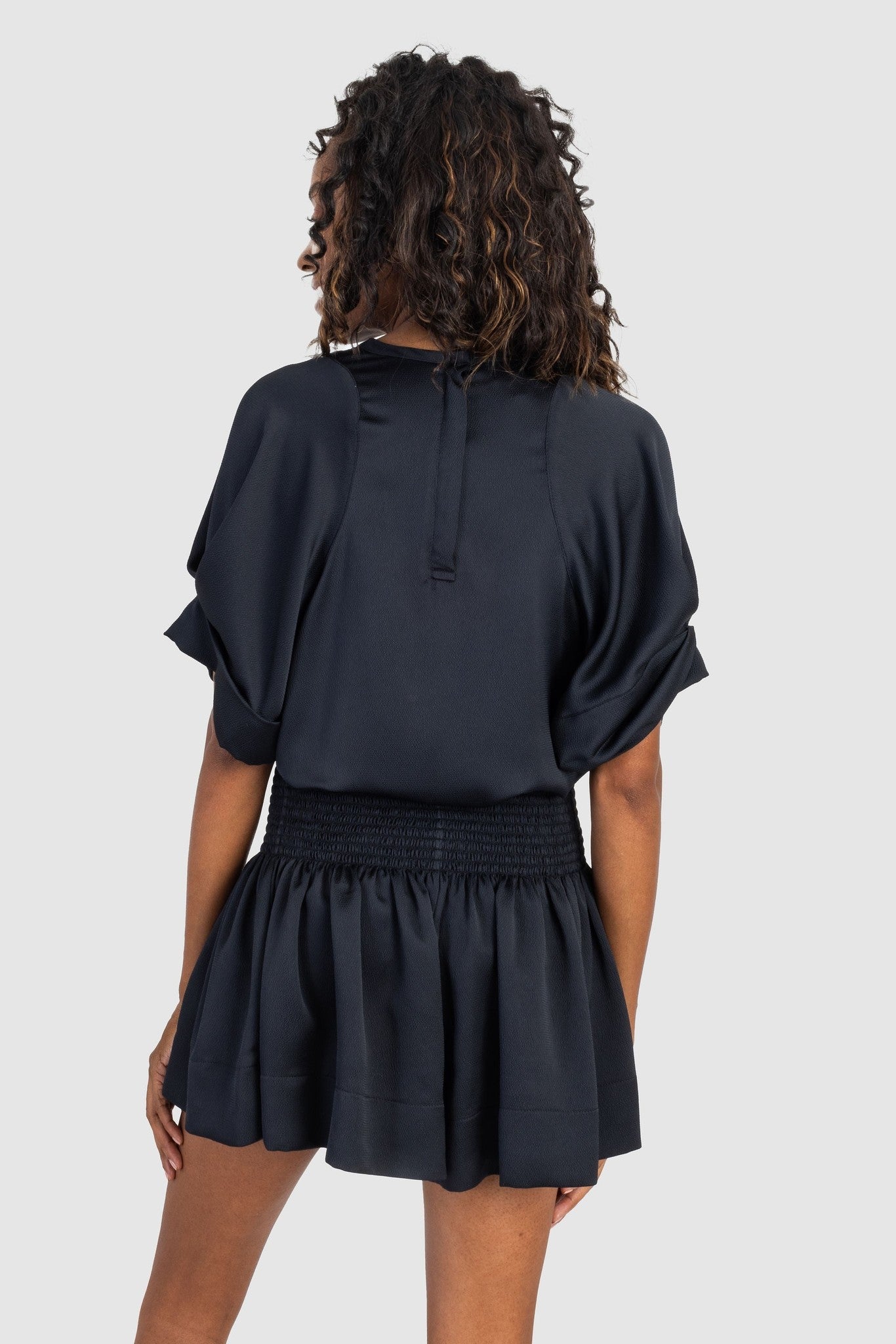 Erica Skirt in Black Glow