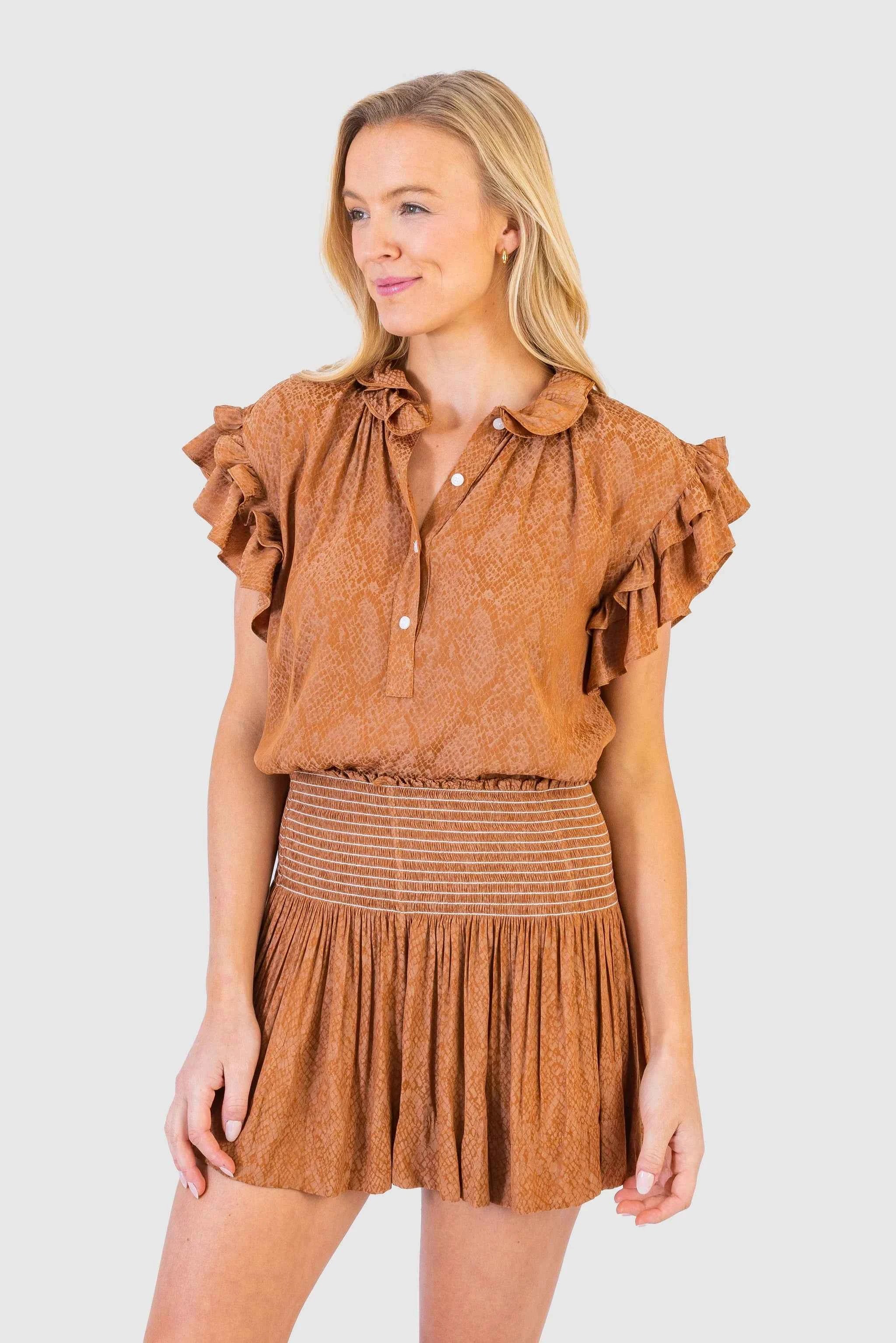 Koch Erica Skirt Cafe Python