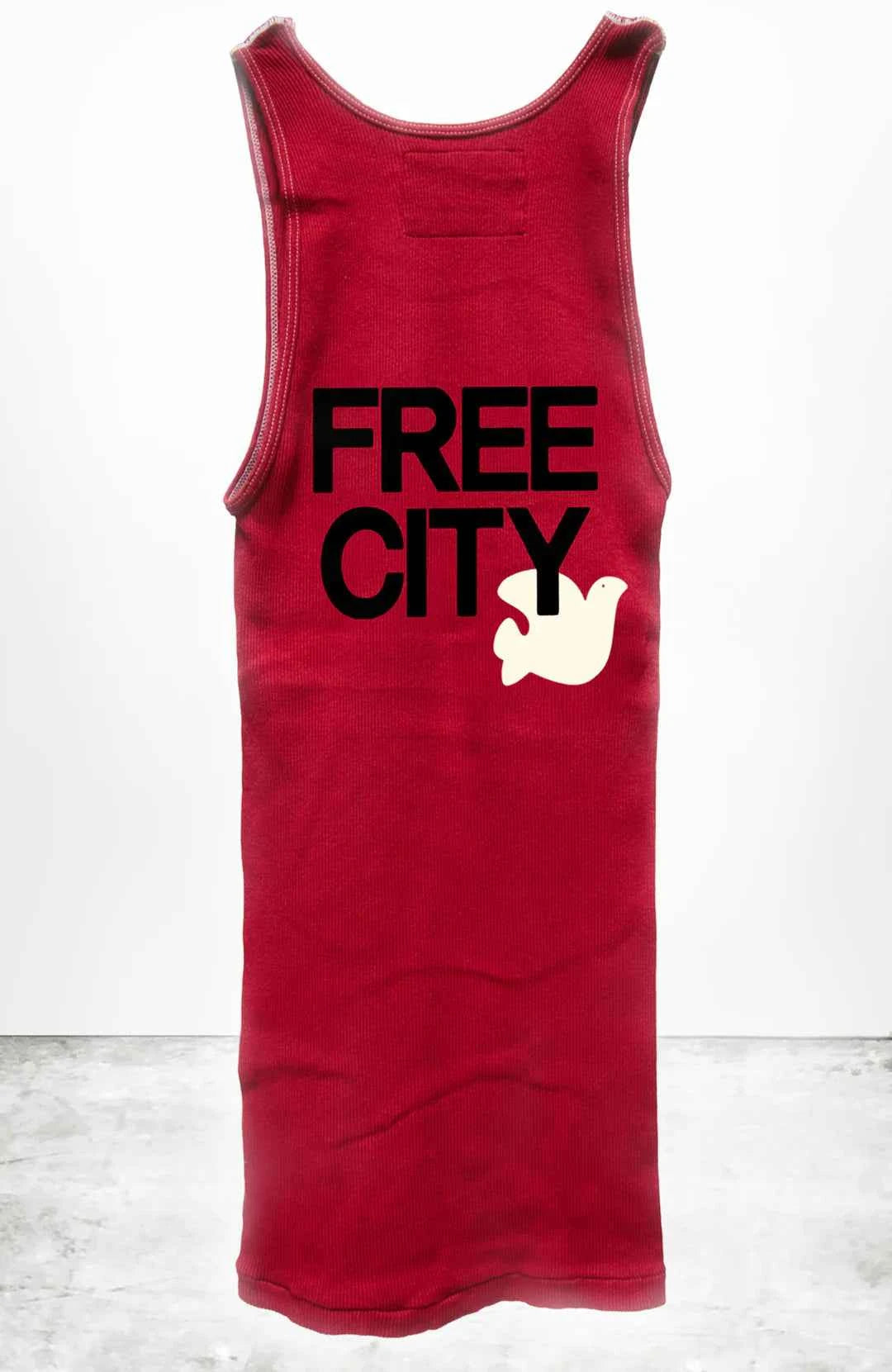 FREECITY RTU/1999 SUPERVINTAGE TANK -artyard red