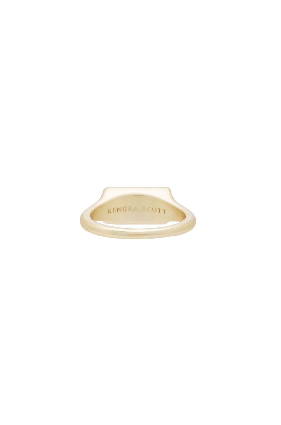 Glenna Gold Ring In Iridescent Drusy