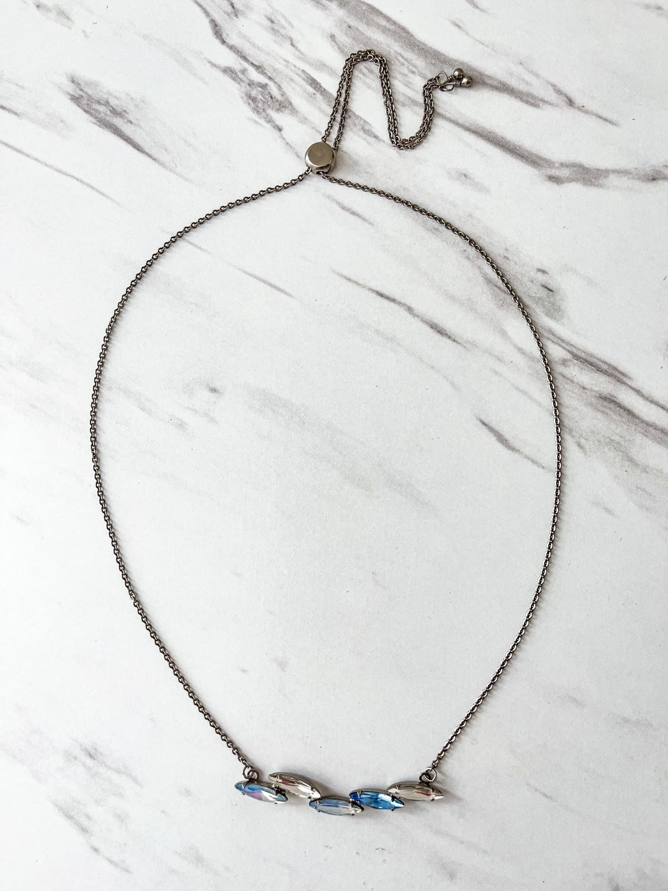 NEF44ASGLC Cersei Tennis Necklace - Bella's House Tulsa