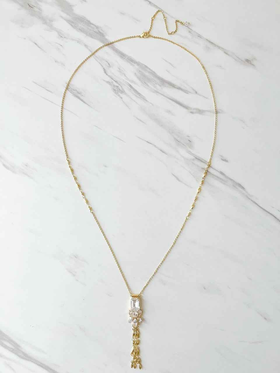 NEA29BGPLP Bright Gold Pendant Necklace Polished Pearl