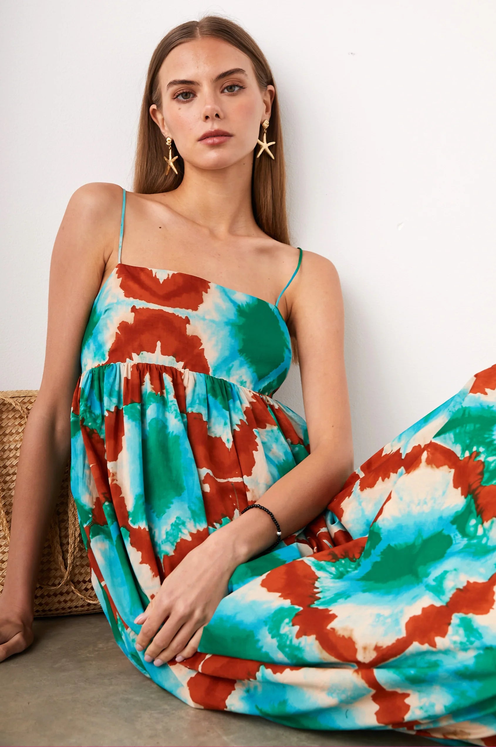 Lucille Dress Kaleidoscope Eco