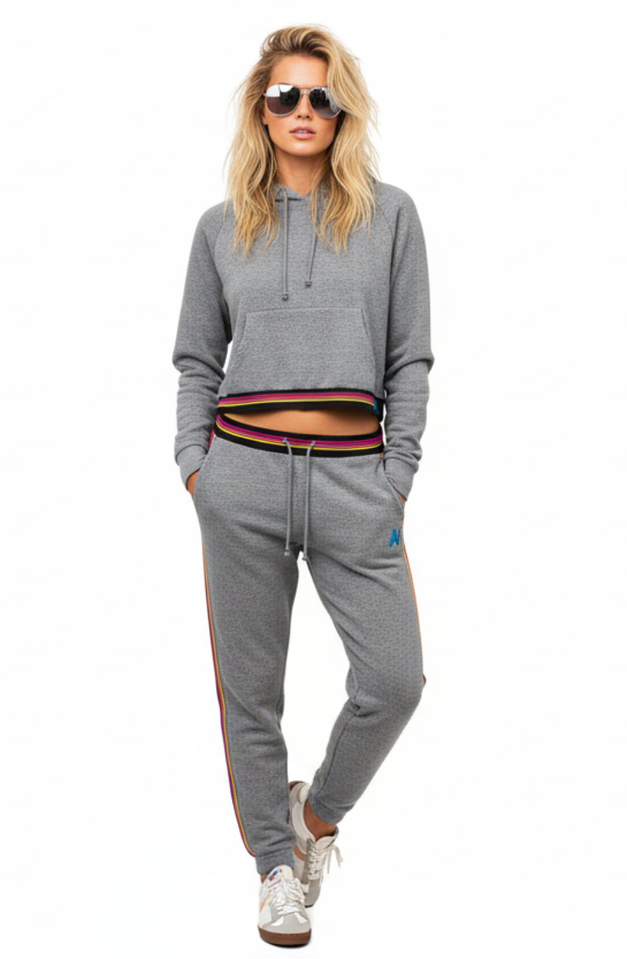 Logo_Stripe_Hoodie_Heather_Grey
