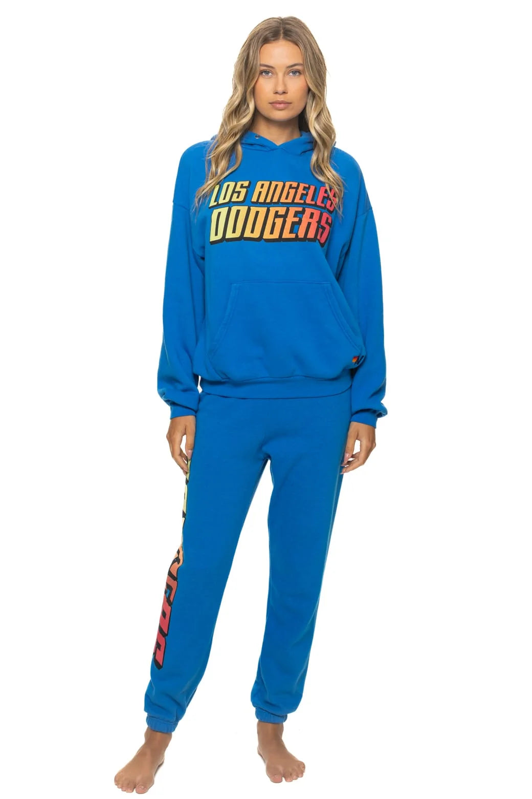 Los Angeles Dodgers 2026 Pullover Hoodie- Ocean