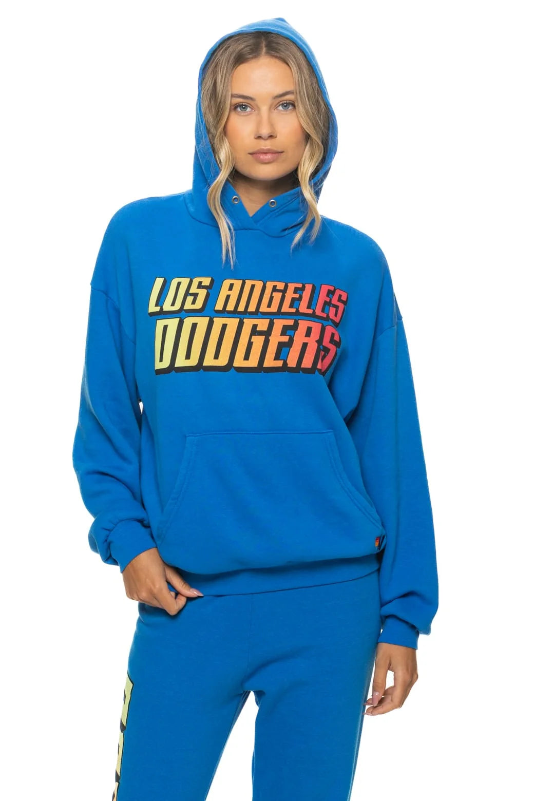 Los Angeles Dodgers 2026 Pullover Hoodie- Ocean