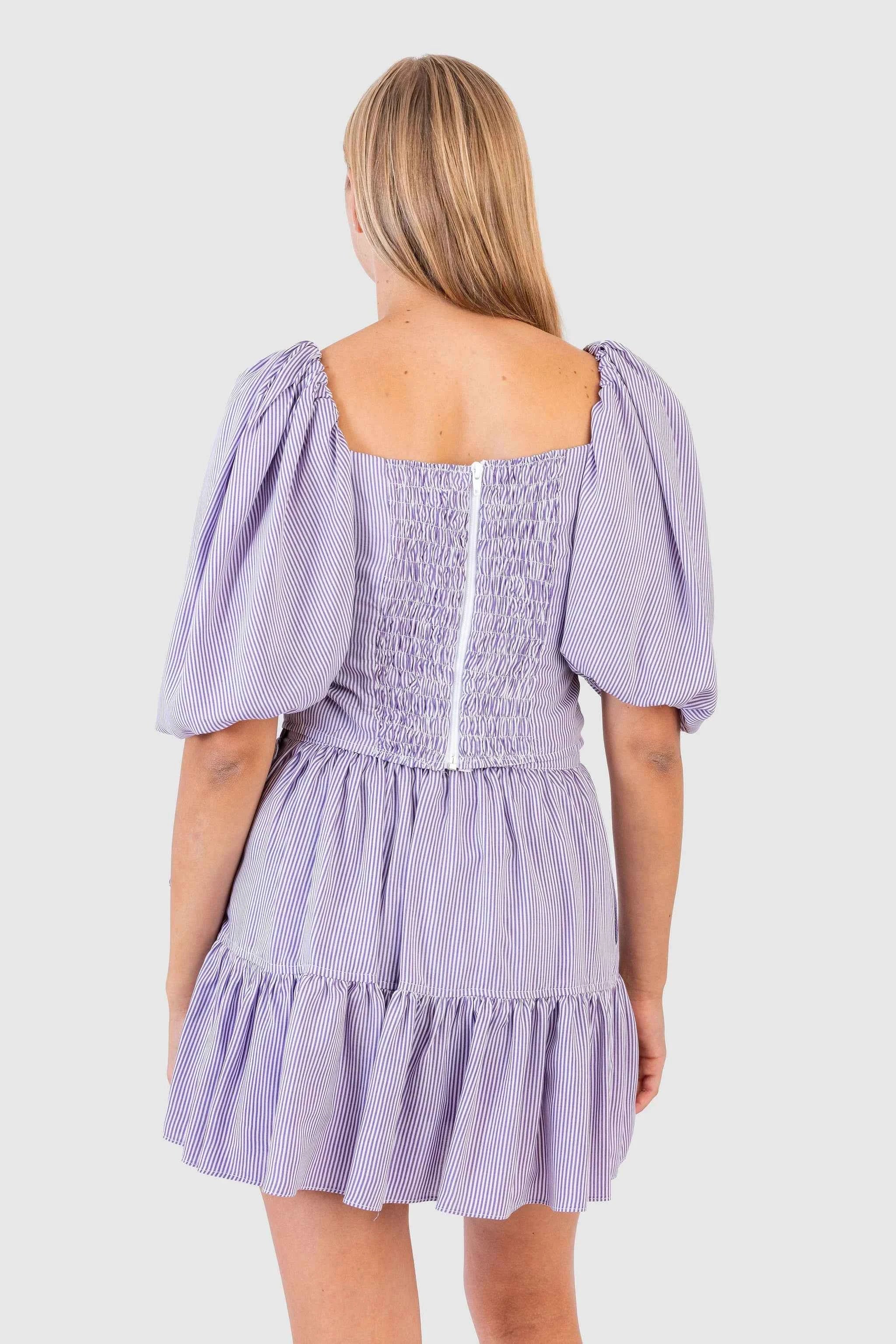 Koch Georgie Skirt Purple Stripe