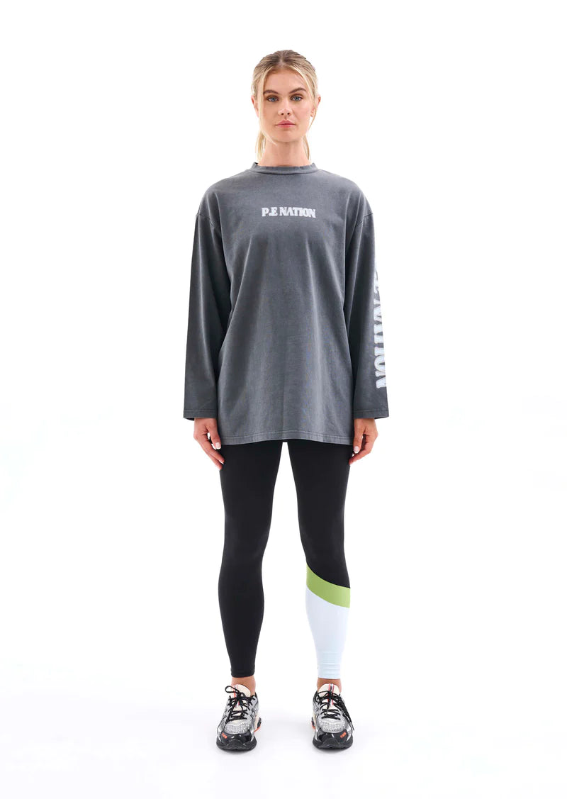 ODYSSEY LS TEE IN DARK SHADOW - Bella's House Tulsa