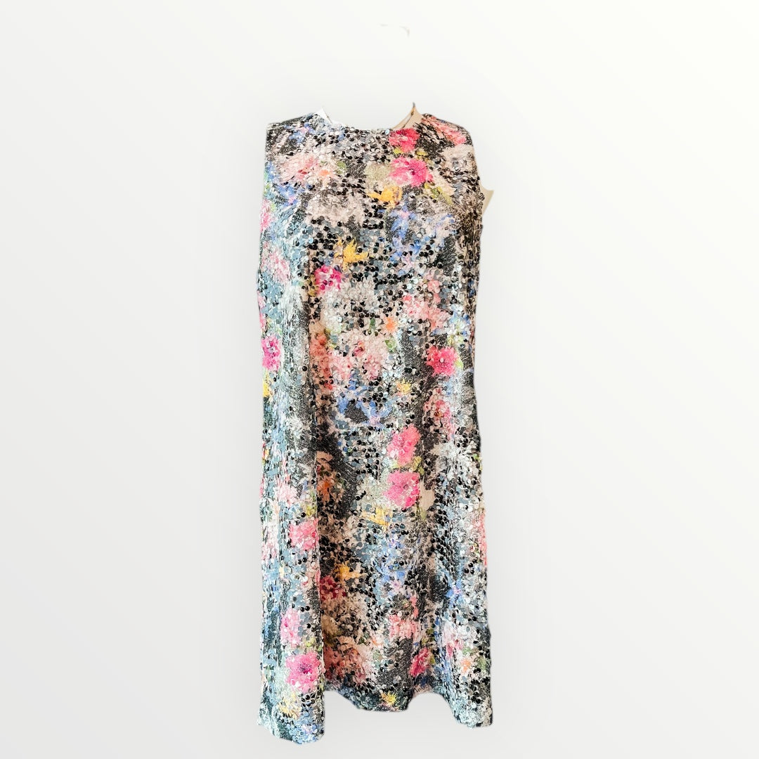 Floral Sequin Dress