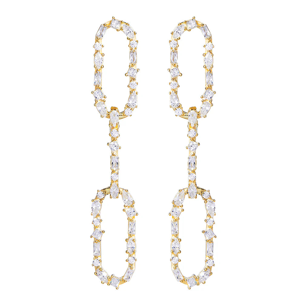 Queen Link Earrings - Bella's House Tulsa