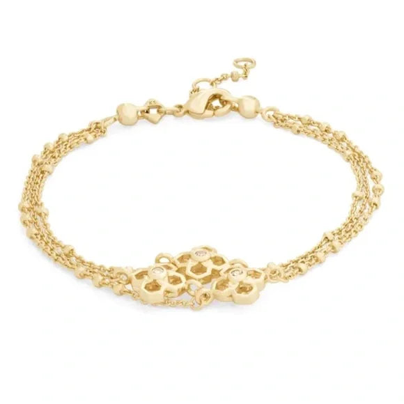 Rue Multi Strand Bracelet in Gold - Bella's House Tulsa