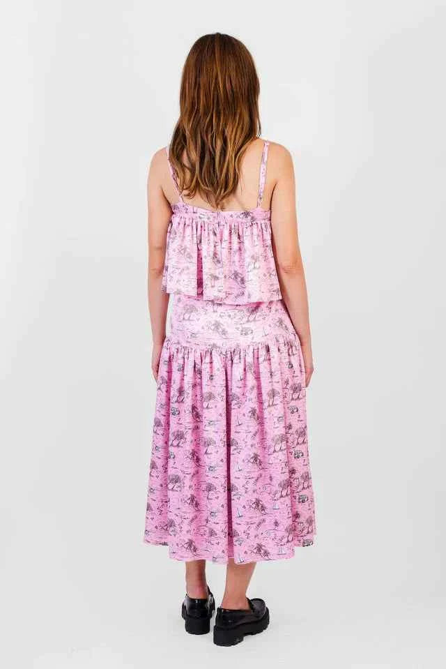 Koch Shelby Skirt Le Beach Toile Pink