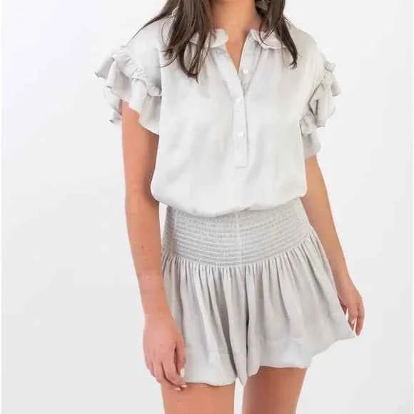 Koch Erica Skirt Silver Polysatin