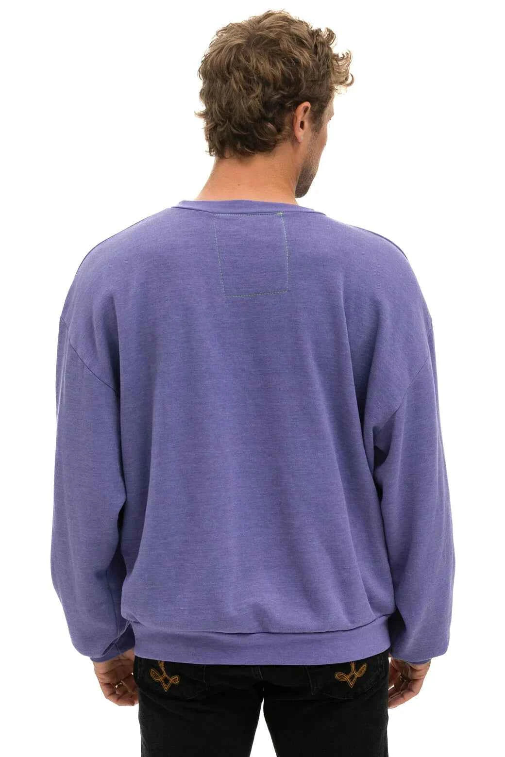 Bolt 2 Relaxed Crew Sweatshirt Lavender Pink