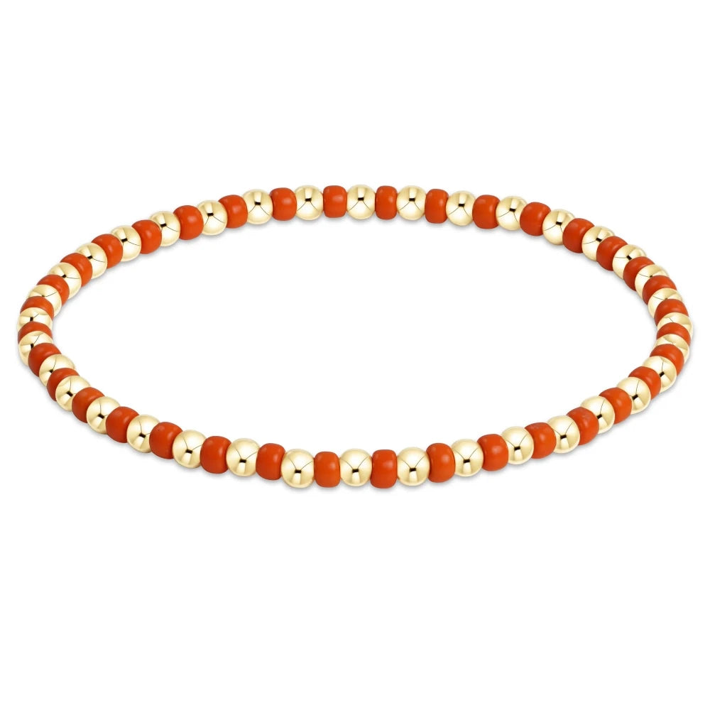 Gameday Hope Grateful Bracelet - Bright Orange - Bella's House Tulsa