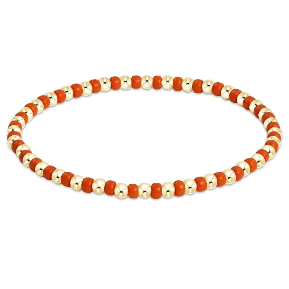 Gameday Hope Grateful Bracelet - Bright Orange