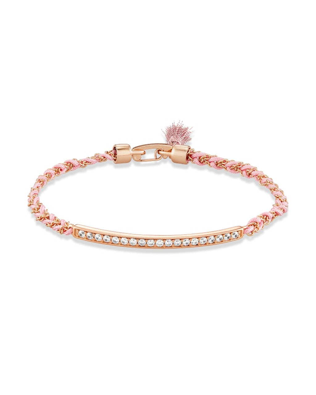 Addison Friendship Bracelet Rose Gold
