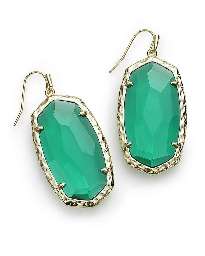Ella Drop Gold Earrings