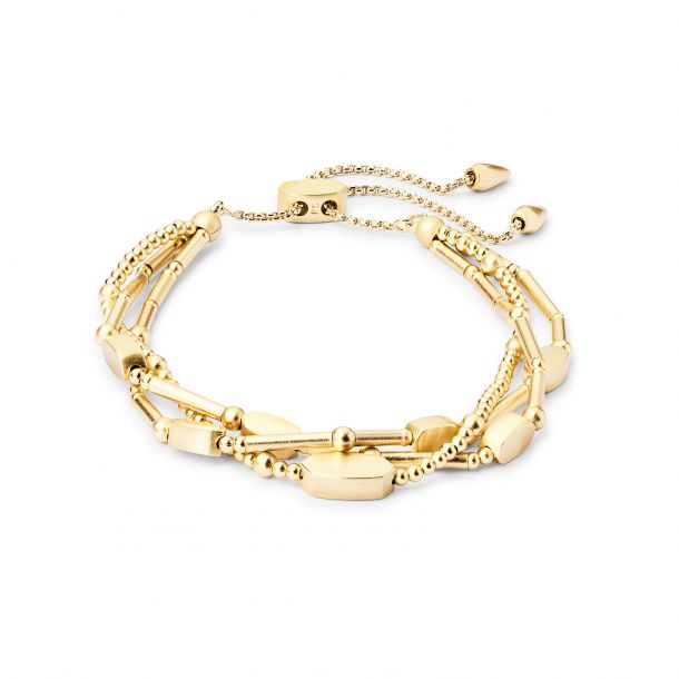 Chantal Beaded Bracelet in Gold