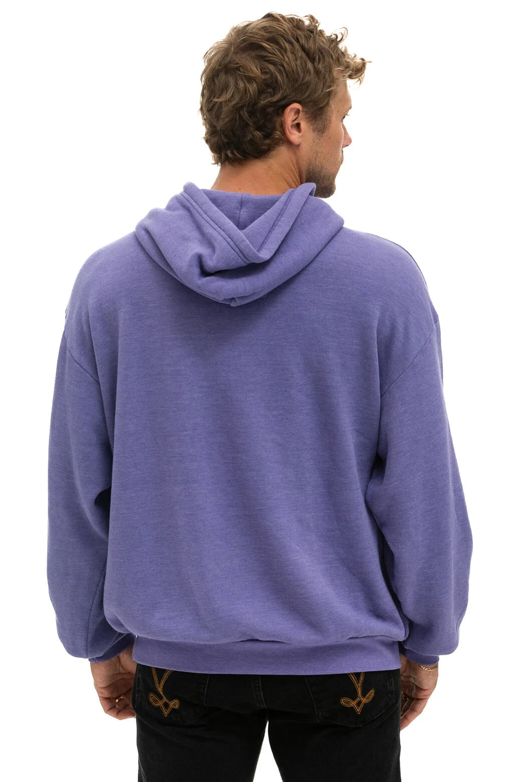 Logo Pullover Relaxed Hoodie - Lavender - Bella's House Tulsa