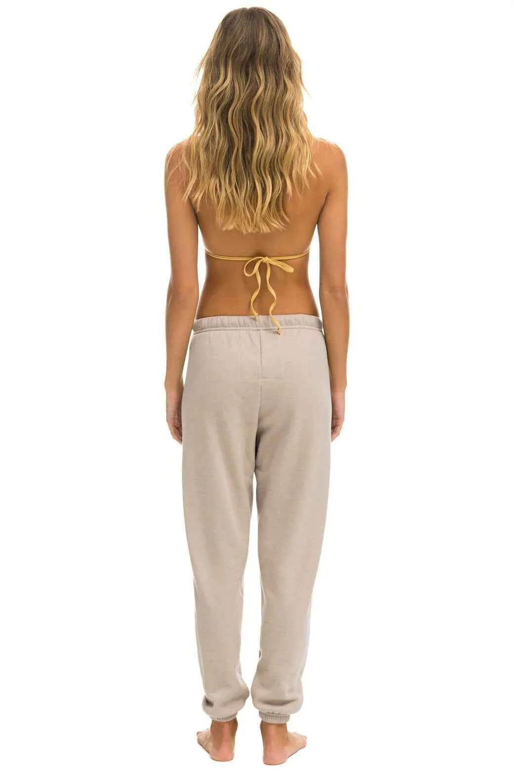 Logo Women's Sweatpants Sand