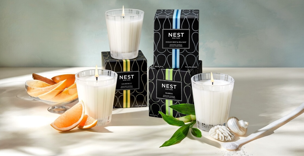 nest candle collection