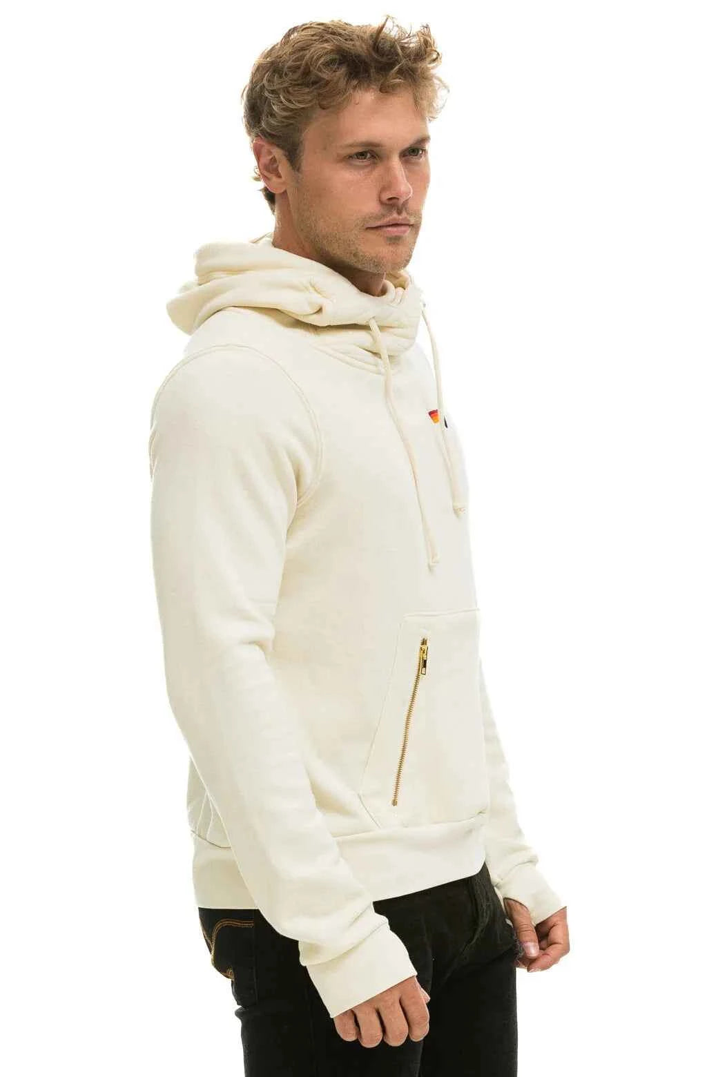 Ninja Pullover Hoodie Vintage White