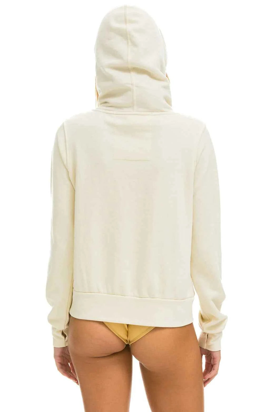 Ninja Pullover Hoodie Vintage White