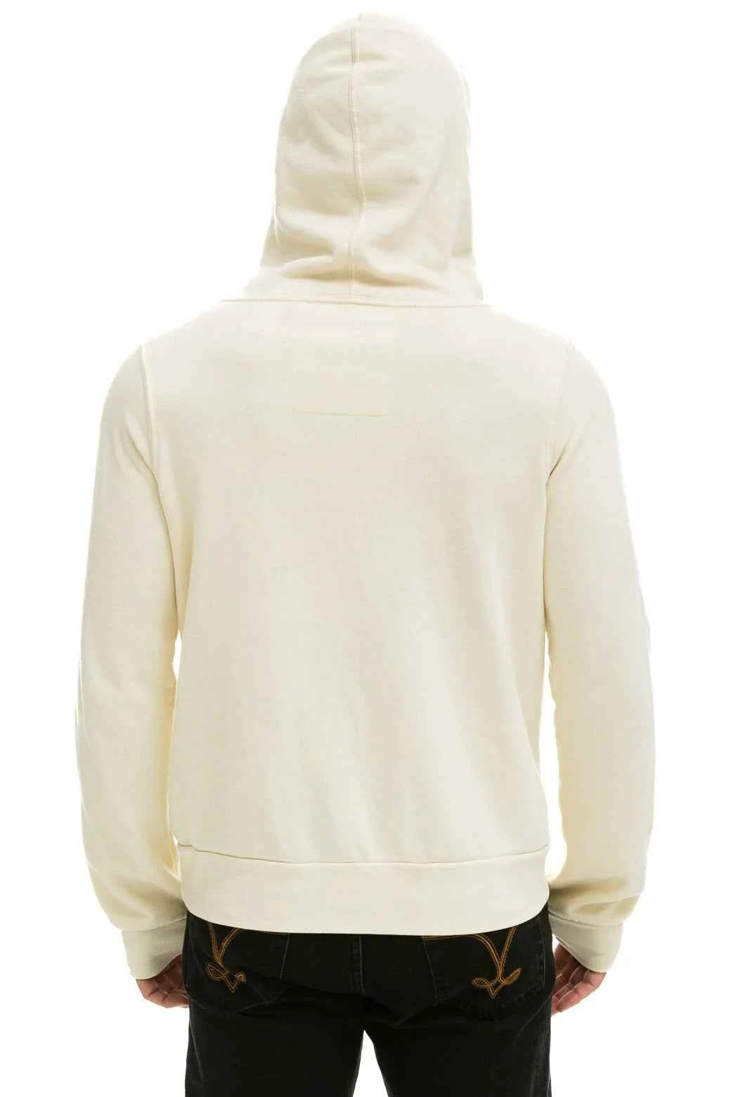 Ninja Pullover Hoodie Vintage White